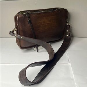 Coach NYC Vintage 1970’s Bonnie Cashin Zip Top Shoulder Large Clutch Wrislet Bag